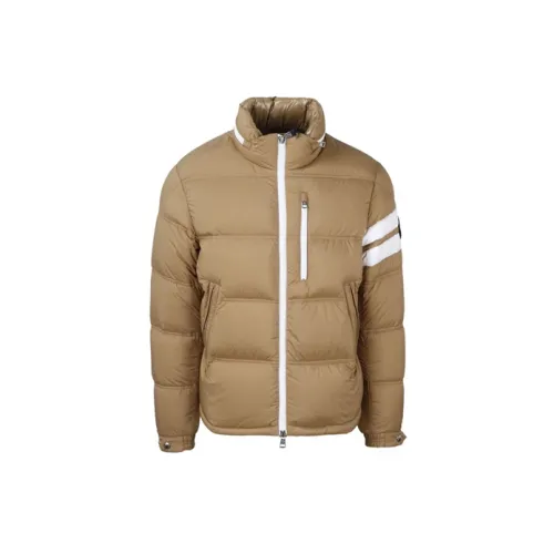 Moncler Down Jackets Men Khaki