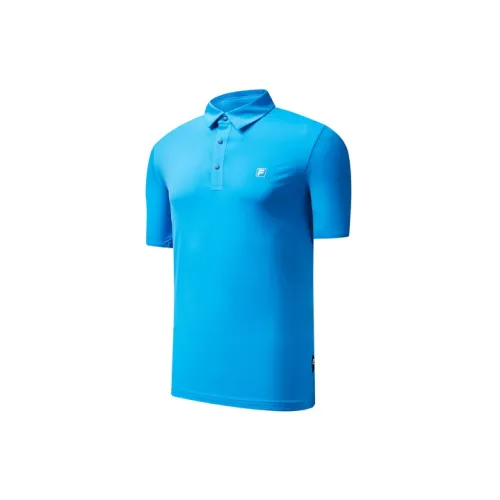 FILA Polo Shirts Men Permanent Blue