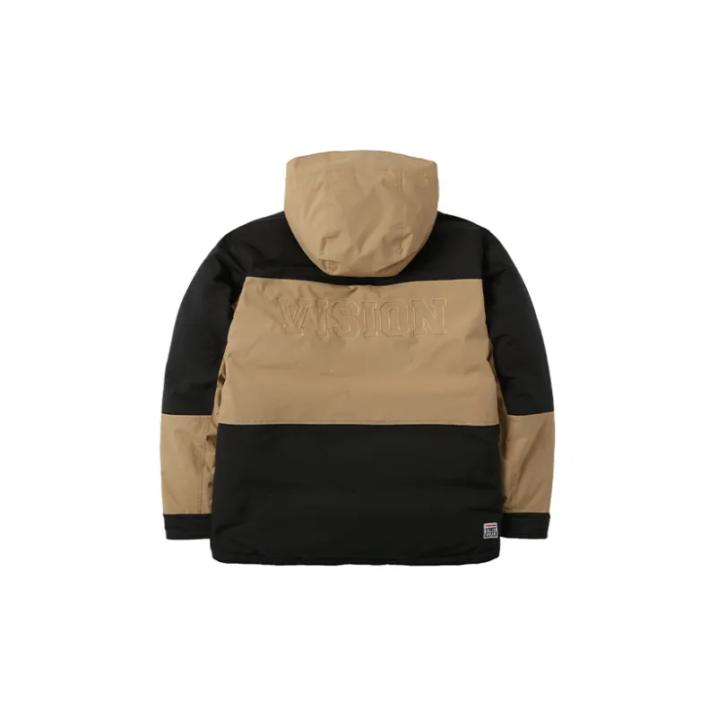 Vision Street Wear Down Jacket Unisex Khaki-1