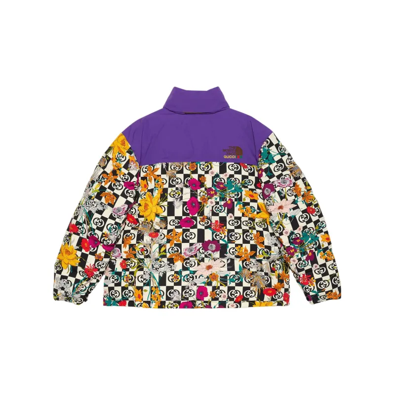 GUCCI X The North Face Floral Down Jacket-1