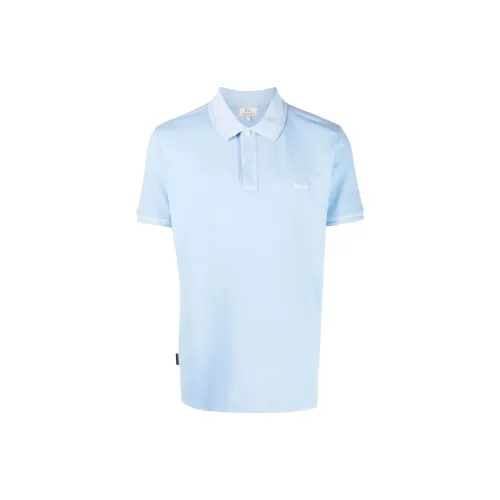 WOOLRICH Polo Shirts Men Blue