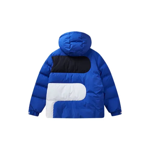 FILA Down Jackets Men Cobalt Blue