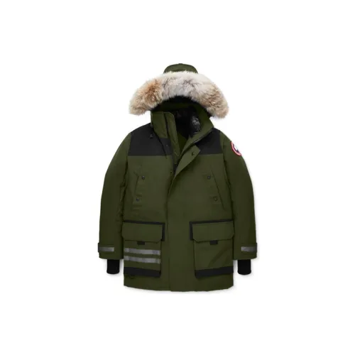 Canada Goose Down Jackets Men Army Green