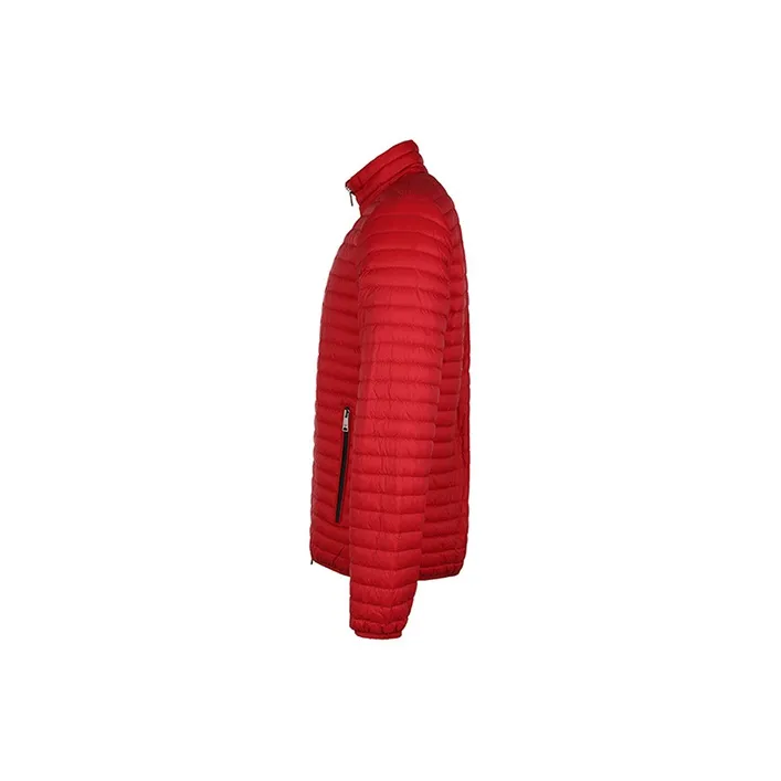 EMPORIO ARMANI Solid Color Stand Collar Cropped Down Jacket Men's Red-2