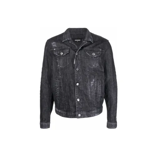 DSQUARED 2 Denim Jackets Men Black