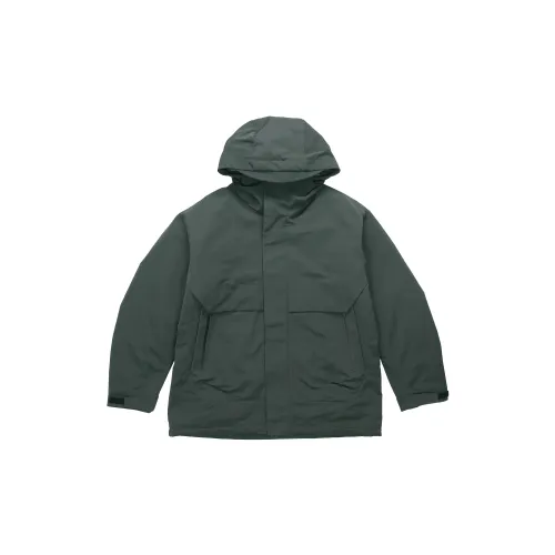 UNIQLO FW20 Jil Sander Collaboration Series Down Jackets Men Dark Green