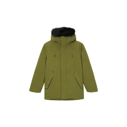 SPYDER Down Jackets Men Green