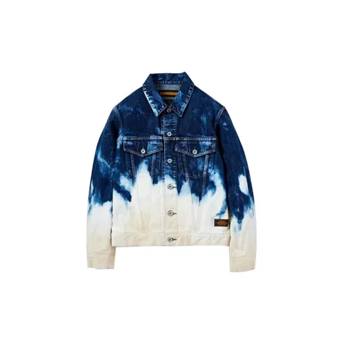 NEIGHBORHOOD Denim Jackets Men Blue