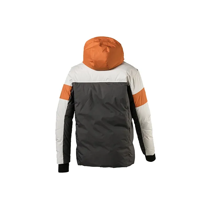PUMA Down Jackets Men Lime Gray-2