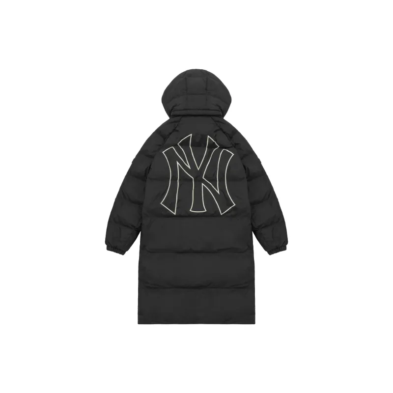 MLB Down Jacket Winter Long Unisex Black-1