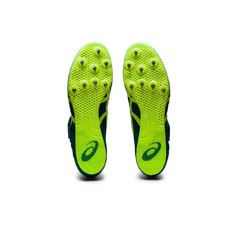 Asics Long Jump Pro 3 'Teal Neon Yellow'-5