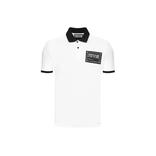 VERSACE JEANS COUTURE Polo Shirts Men White