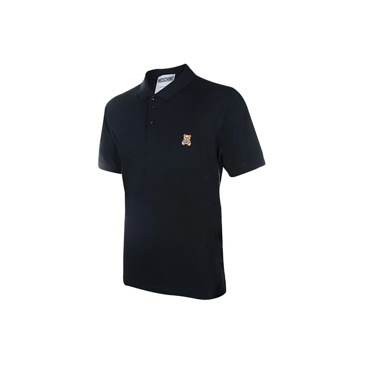 MOSCHINO Polo Shirts Men Black-2