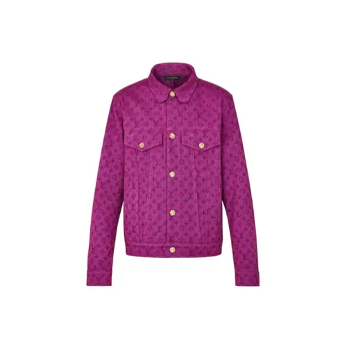 LOUIS VUITTON New Quarterly Products Of LV Denim Jackets Men