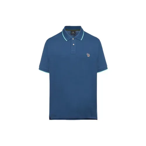 Paul Smith Polo Shirts Men Indigo