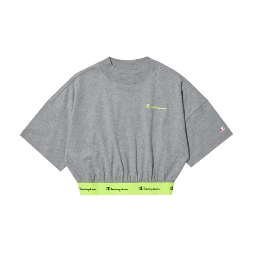 Champion Crop Tops Women's Gray