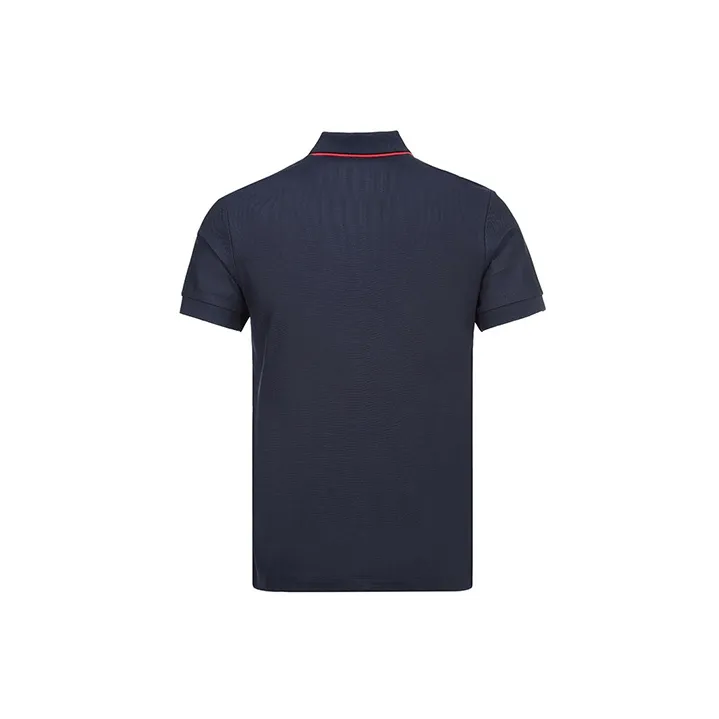 Burberry Monogram Motif Piqué Cotton Polo Shirt-1