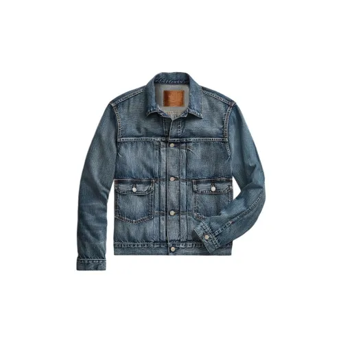 Polo Ralph Lauren Denim Jackets Men Blue