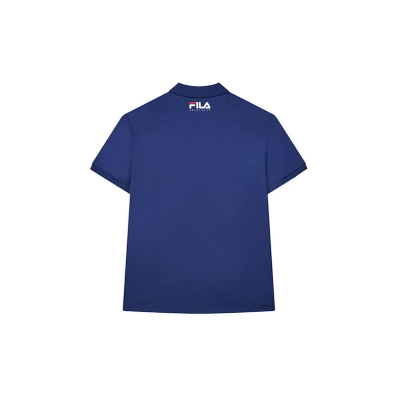 FILA Polo Shirts Men Glamor Purple Blue-1