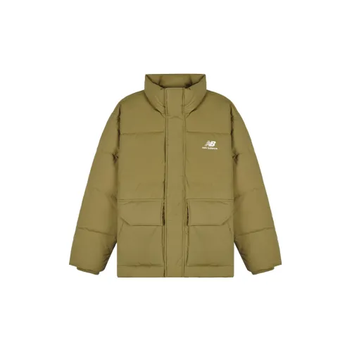 New Balance Down Jackets Men Army Green