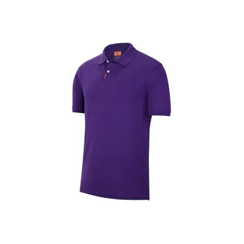 Nike Polo Shirts Men Purple