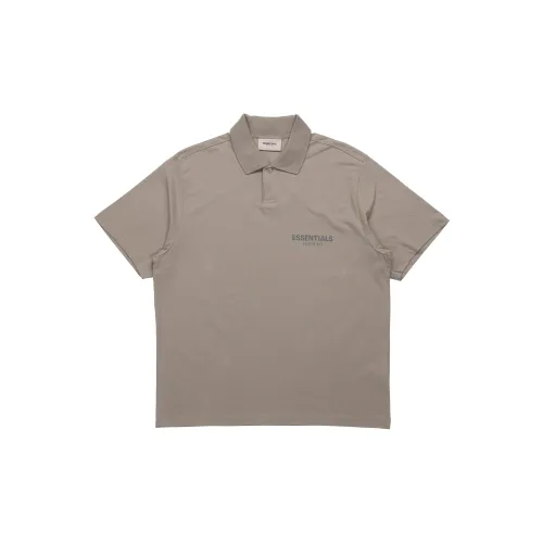 Fear Of God Essentials FW20 Polo Shirts Unisex Taupe