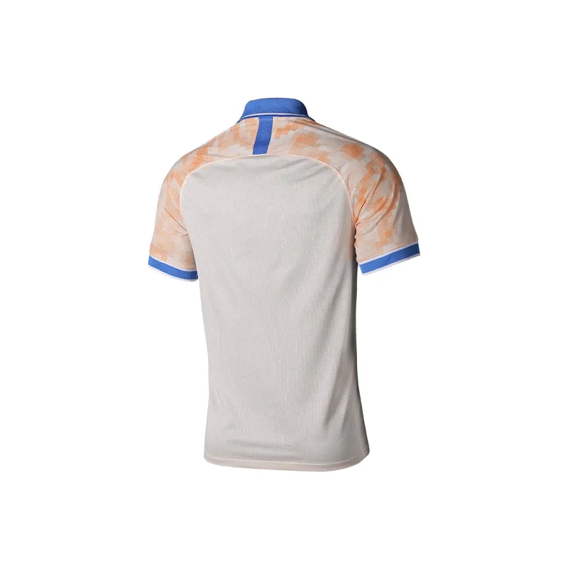 Nike Polo Shirts Men Orange Red-1