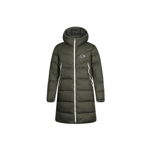 Nike Down Jackets Men Army Green