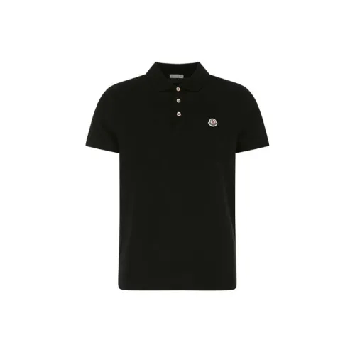 Moncler Polo Shirts Men Black