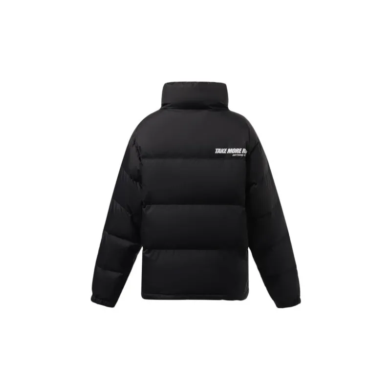 LiNing Sports Life Collection Down Jacket Winter Unisex Black-1
