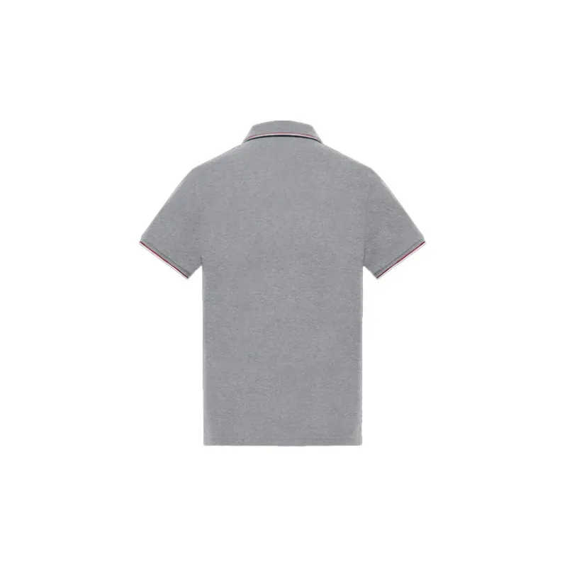 Moncler Polo Shirt Men's Dark Gray-1