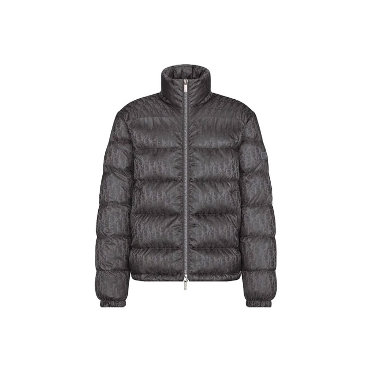 Black dior puffer jacket online