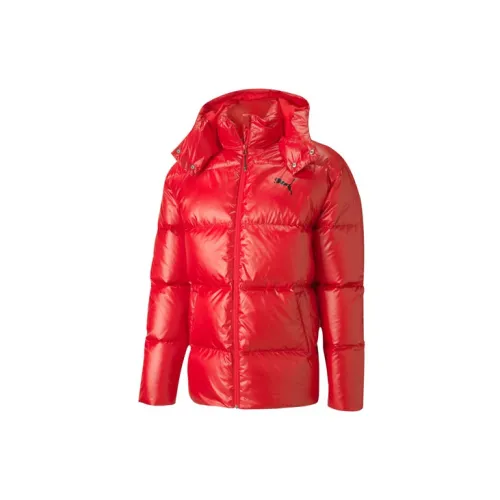 PUMA PANTS EMBOSSED Down Jackets Men Bright Red