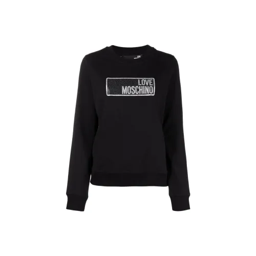 LOVE MOSCHINO Sweatshirts Women's Black