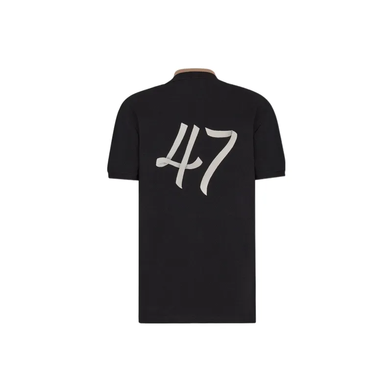 DIOR Quarterly New Products Polo Shirt Men's Black-1