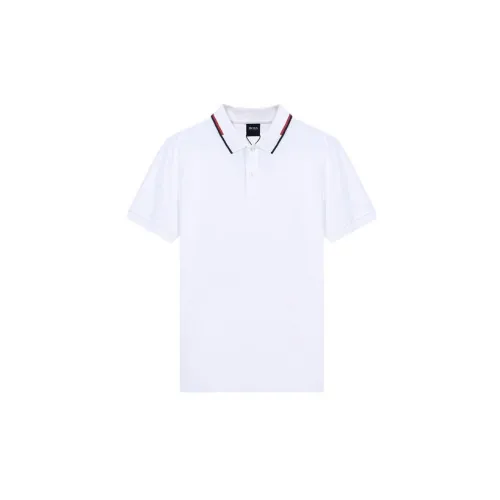 HUGO BOSS Polo Shirts Men White