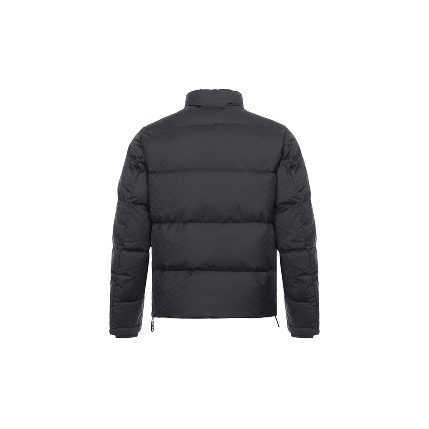 EMPORIO ARMANI Monogram Printed High-Neck Down Jacket 52