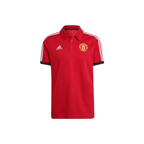 Adidas MANCHESTER UNITED THEATRE OF DREAMS Polo Shirts Men Red