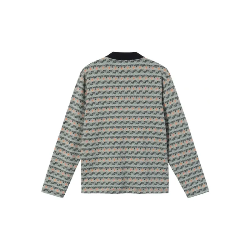 Stussy Polo Shirts Unisex Olive-1