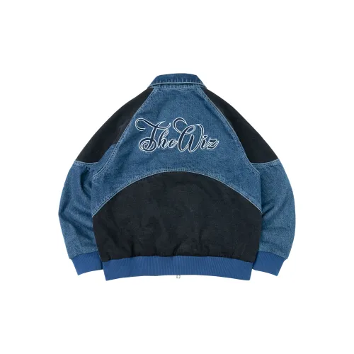 THE WIZ Denim Jackets Unisex Black/Blue