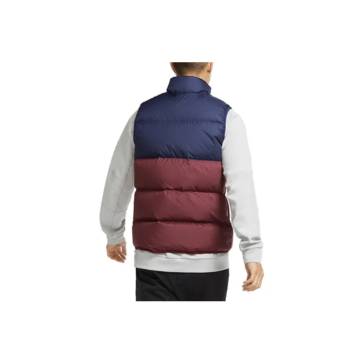 Nike Down Jackets Men Navy Blue & Red Multicolor-1