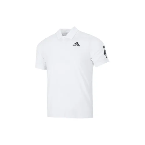 Adidas Polo Shirts Men White