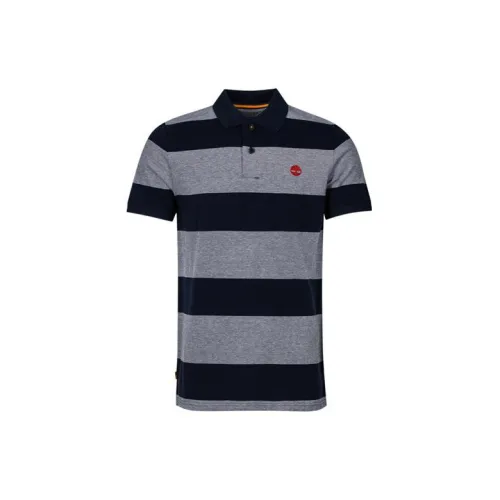 Timberland Polo Shirts Men Blue