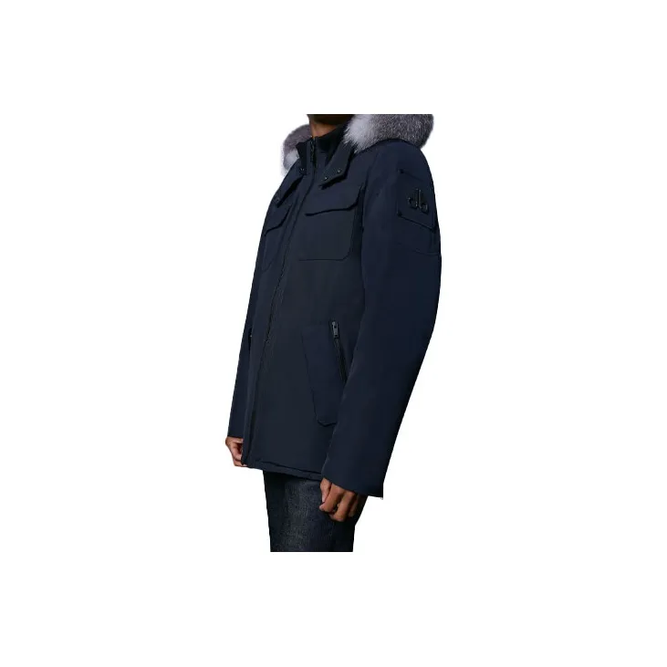 Moose Knuckles Down Jackets Men Navy-2