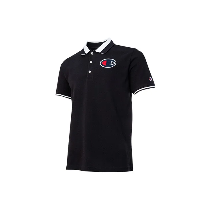 Champion Polo Shirts Men Black-2
