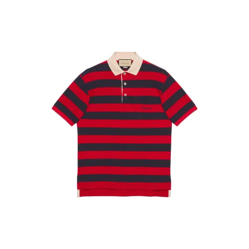 GUCCI Polo Shirts Men Red