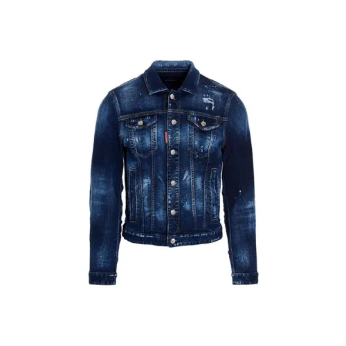 DSQUARED 2 Denim Jackets Men Blue