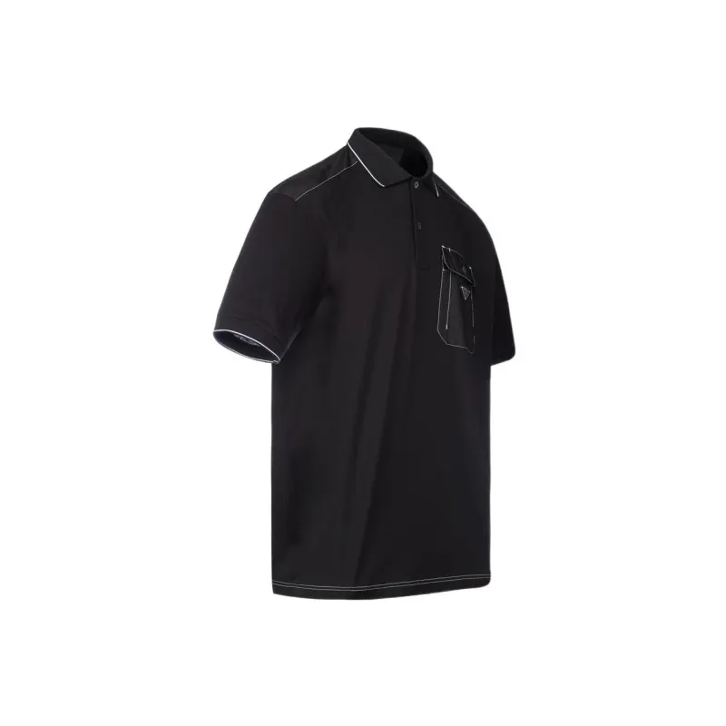 PRADA SS22 Polo Shirt Men's Black-2