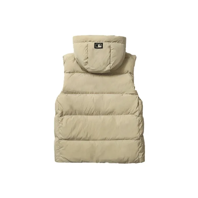 MLB Los Angeles Dodgers Down Jackets Unisex Ecru-1