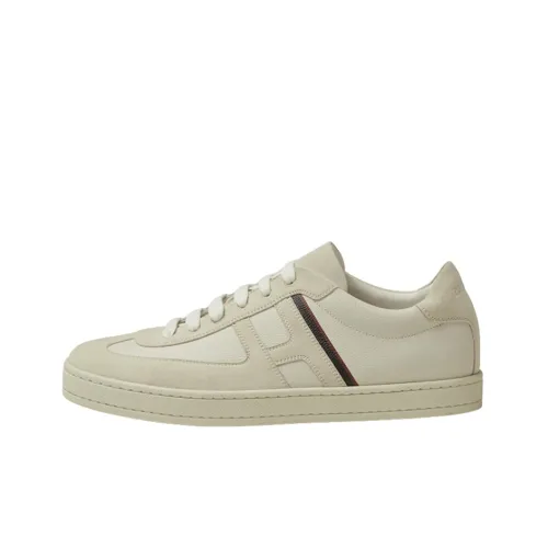 HERMES Skateboard Shoes Men Low-Top Off White